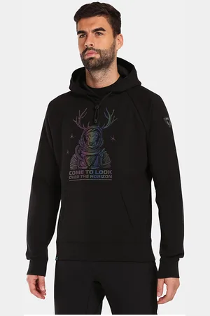 Kilpi Textil Pánská bavlněná mikina s kapucí LTD BELLATRIX-M