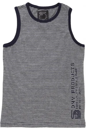 SR Textil Débardeur garçon ETROL