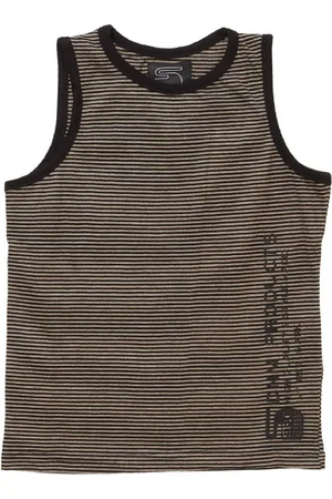 SR Textil Débardeur garçon ETROL