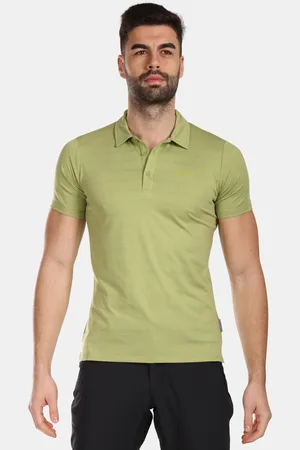Kilpi Textil Pánské funkční polo tričko OLIVA-M