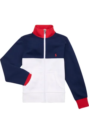 Ralph Lauren Textil FZ TRACK JKT-KNIT SHIRTS-SWEATSHIRT
