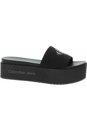 Calvin Klein Boty Dámské pantofle YW0YW01036 BDS Black