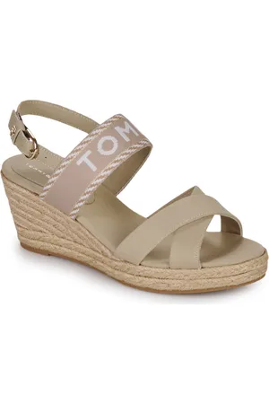 Tommy Hilfiger Boty SEASONAL WEBBING MID WEDGE