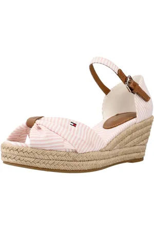 Tommy Hilfiger Boty HIGH WEDGE SEERSUCKER