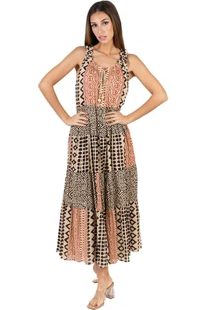 Isla Bonita By Sigris Textil Dlouhé Midi Šaty