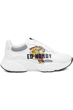 ED HARDY Boty Insert runner-tiger-white/multi