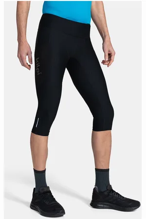 Kilpi Textil Pánské kompresní 3/4 legíny TERRY-M