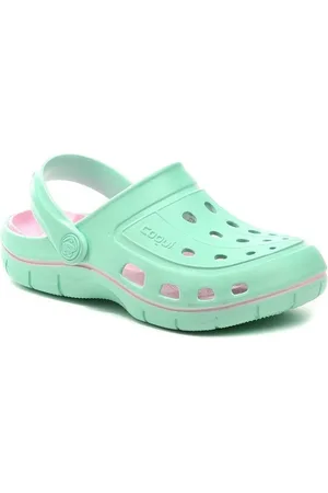 COQUI Boty 6353 Jumper Lt.Mint dívčí nazouváky
