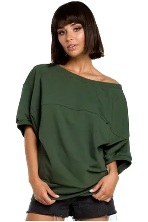 BeWear Textil Dámská halenka Pangi B079 vojenská