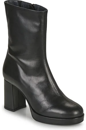 Myma Boty 6786-CUIR-NOIR