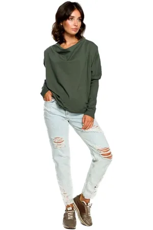 BeWear Textil Dámský top Jamtso B094 vojenská