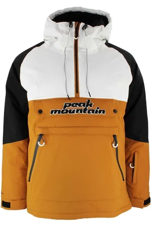 Peak Mountain Textil Blouson de ski passe-tête homme CANVIKO