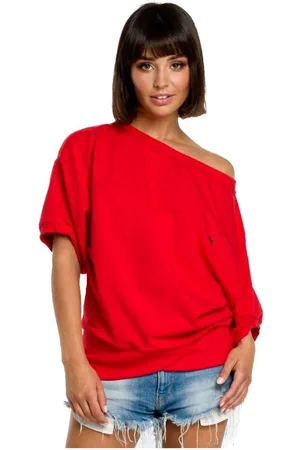 BeWear Textil Dámská halenka Pangi B079 červená