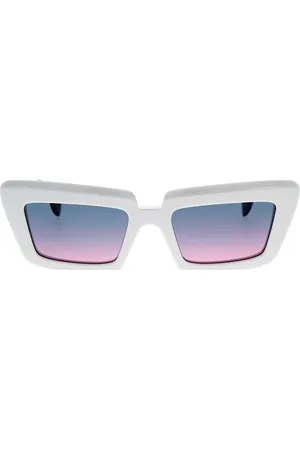 Retrosuperfuture Hodinky & Bižuterie Occhiali da Sole Coccodrillo White ZV5
