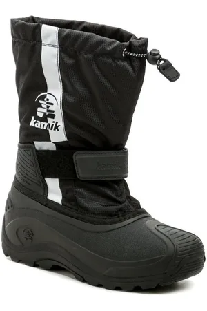 Kamik Boty STRIPE black dětské zimní sněhule