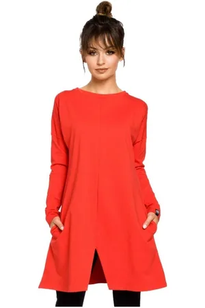 BeWear Textil Dámská tunika Usahn B042 červená