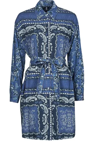 Liu Jo Textil ABITO CAMICIA DEN.BLUE PRINTS WASH