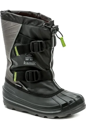 Kamik Boty GLACIAL 4 Black dětské zimní sněhule