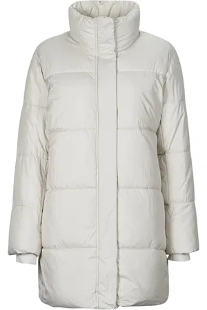 ESPRIT Textil Long Cosy Puffer Coat