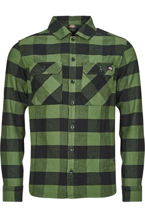 Dickies Textil NEW SACRAMENTO SHIRT PINE GREEN