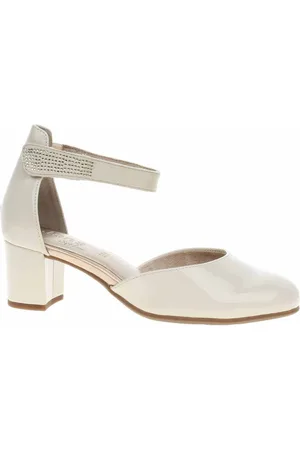 Jana Boty společenské dámské 8-24476-42 beige patent