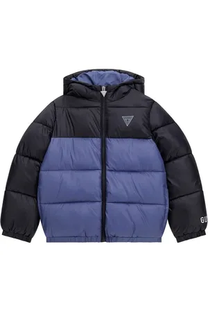 Guess Textil HOODED LS PADDED PUFFER W/ZIP