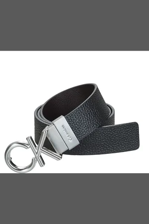 Calvin Klein Textilní doplňky ADJ/REV CK METAL BOMBE PB 35MM
