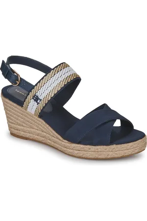 Tommy Hilfiger Boty GOLDEN WEBBING MID WEDGE