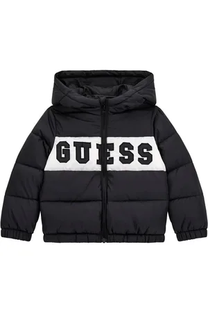 Guess Textil PADDED HOODED LS JACKET W ZIP