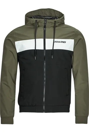 JACK & JONES Textil JJERUSH HOOD BOMBER