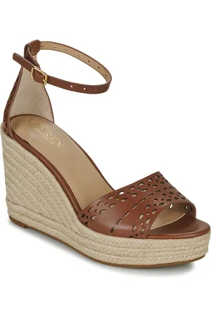Ralph Lauren Boty HAANA-ESPADRILLES-WEDGE