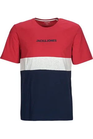 JACK & JONES Textil JJEREID BLOCKING TEE SS