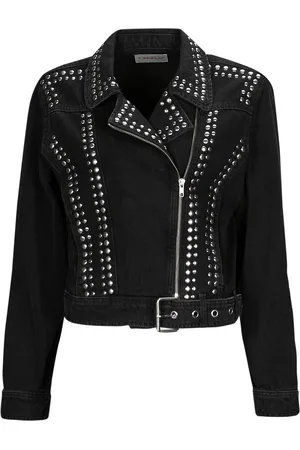 ONLY Textil ONLGILLA LS STUD DNM BIKER JACKET CRO
