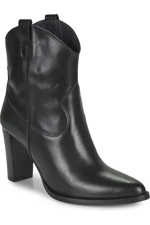 Myma Boty 6717-CUIR-NOIR
