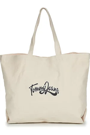 Tommy Hilfiger Taška TJW CANVAS TOTE NATURAL