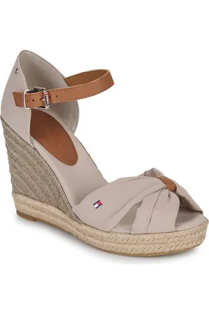 Tommy Hilfiger Boty BASIC OPEN TOE HIGH WEDGE