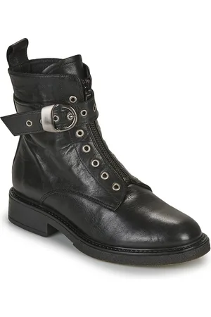 Myma Boty 7104-CUIR-NOIR