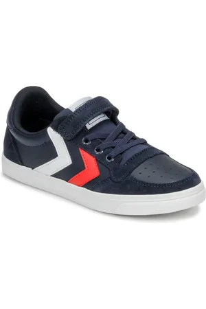Hummel Boty SLIMMER STADIL LEATHER LOW JR