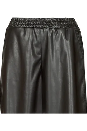 Karl Lagerfeld Textil PERFORATED FAUX LEATHER SHORTS