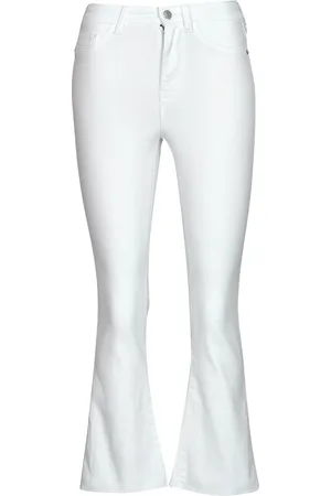 Noisy May Textil NMSALLIE HW KICK FLARED JEANS VI163BW S