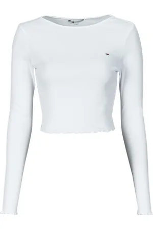 Tommy Hilfiger Textil TJW RUCHE RIB TOP LS