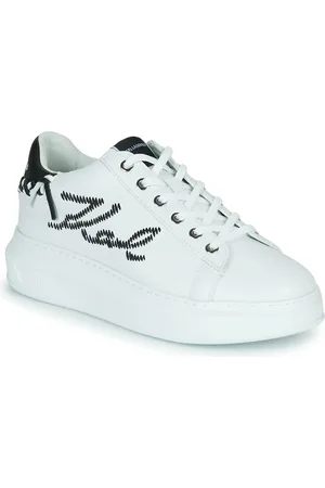 Karl Lagerfeld Boty KAPRI Whipstitch Lo Lace