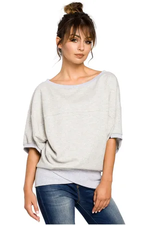 BeWear Textil Dámská halenka Lara B048 šedá