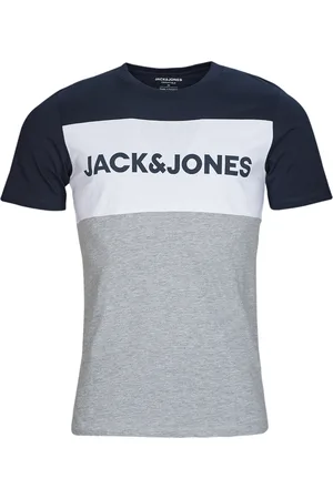 JACK & JONES Textil JJELOGO BLOCKING TEE