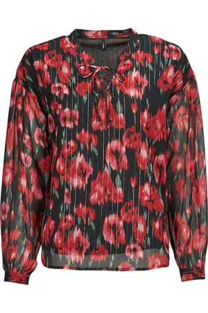ONLY Textil ONLMARISE LUREX L/S STRING TOP CS PTM
