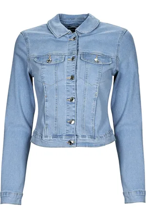 VERO MODA Textil VMLUNA LS SLIM DNM JACKET MIX GA NOOS