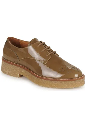 Myma Boty 7201-CREPE-VERNIS-TORTORA