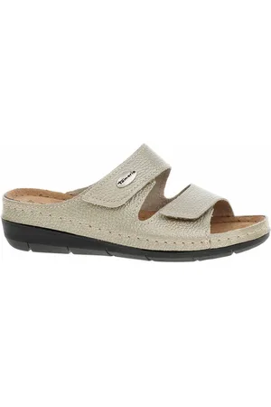Tamaris Boty Dámské pantofle 1-27510-41 light gold met