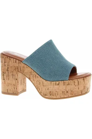 Tamaris Boty Dámské pantofle 1-27227-42 denim