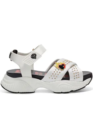 ED HARDY Boty Flaming sandal white